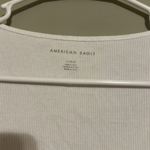🦇 EUC American Eagle ribbed bodysuit L - Picture 2 of 8